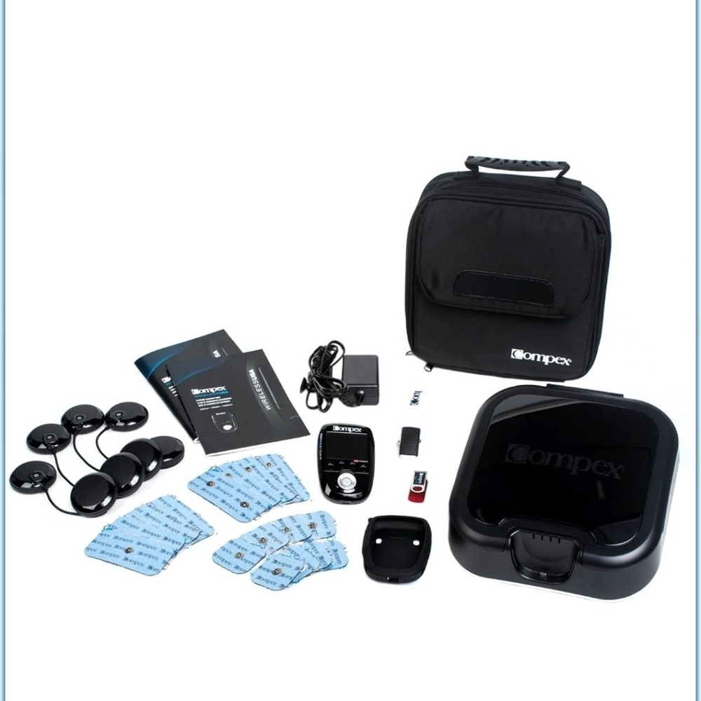 Compex Wireless USA 2.0 Muscle Stimulator w/ TENS – 10 Programs EMS Recovery & P